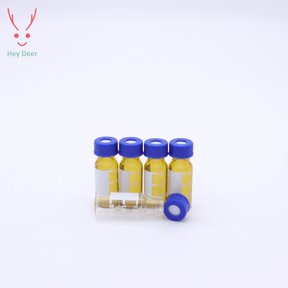 13-425 4ml Amber Laboratory Storage Vial Autosampler Vial for HPLC