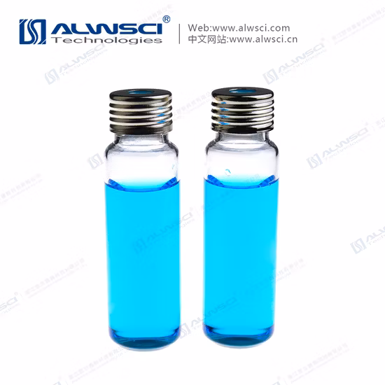 20ml Clear Glass Screw Headspace Vial Cap Septa Pre-Assembled Gc Chromatography Vial