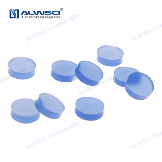 Alwsci 9.5mm Blue Premium General Purpose Gc Septa