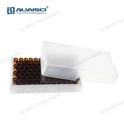 Alwsci 2ml Amber ND11 Crimp Autosampler Glass Vial 12*32mm