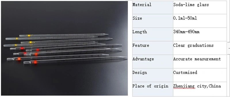 Borosilcate or Soda Lime EPA Vial VOA Glass Vial